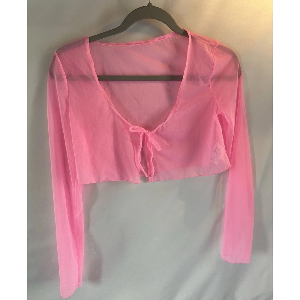Neon Pink Swimsuit Cover Up
